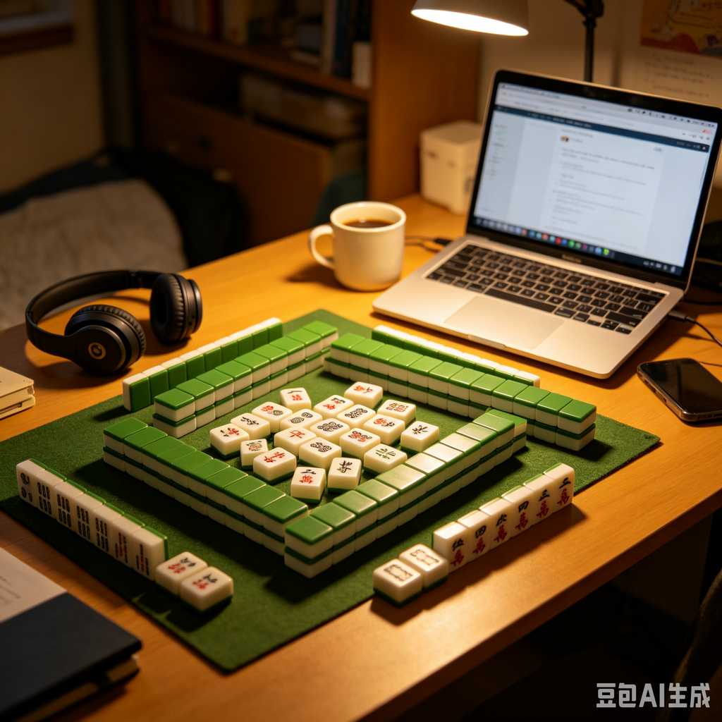 fine polished mahjong set